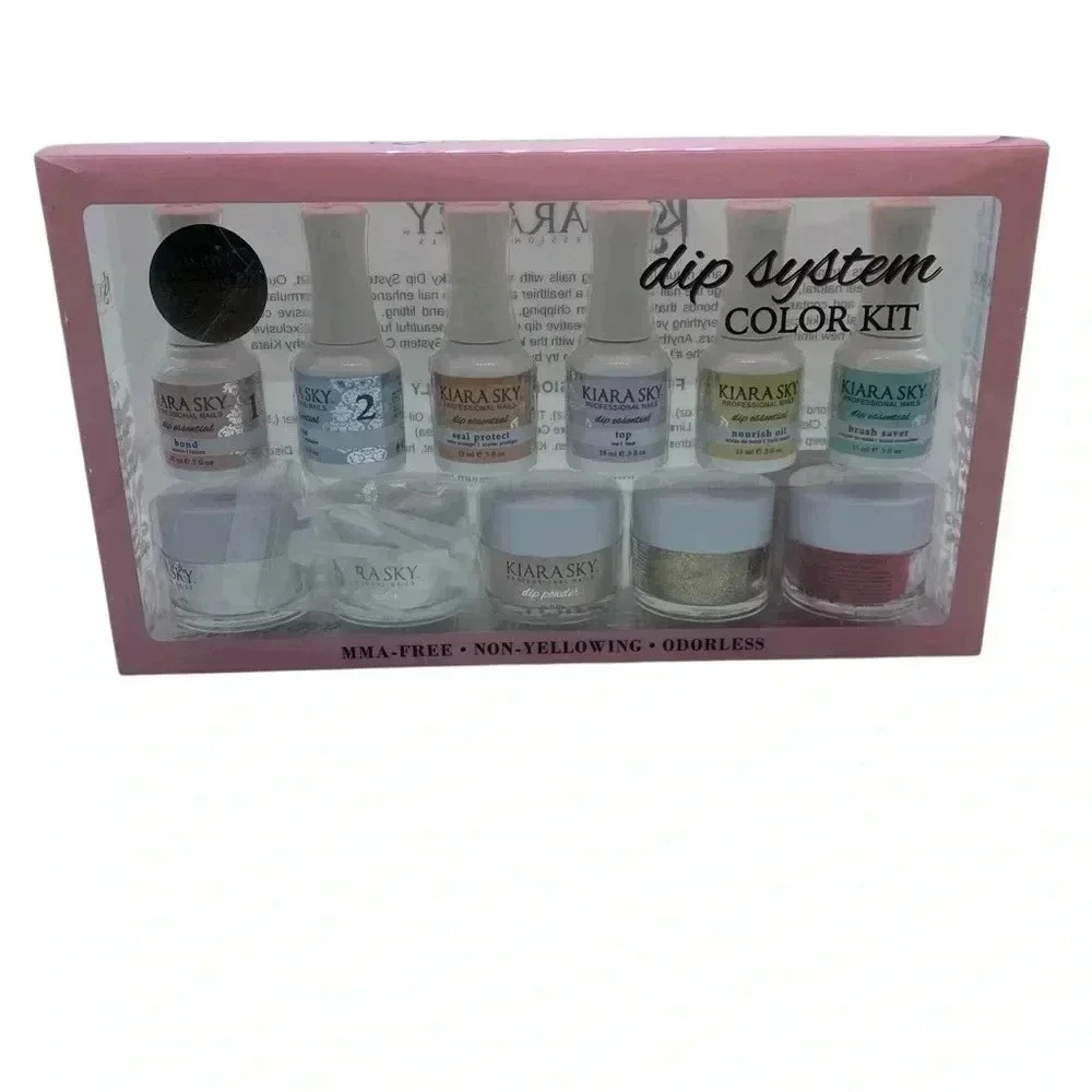 Kiara Sky Pink Dip System Color Kit - Women's Nail Tools